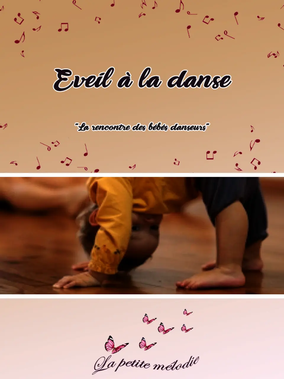 Affiche Atelier Babychou  Atelier éveil danse et musique 6m - 4 ans avec Marie Line