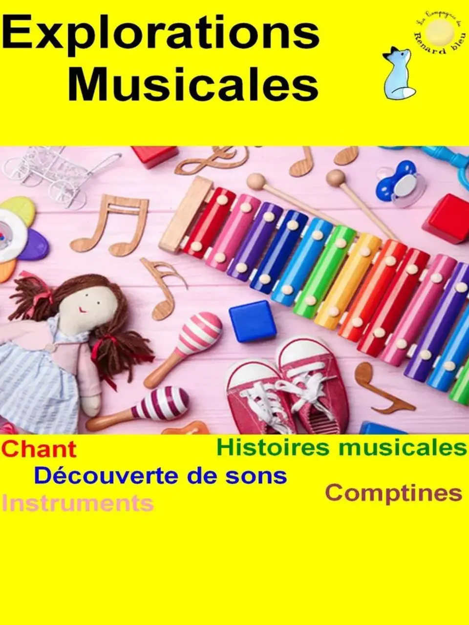 Affiche Atelier Babychou  Atelier éveil musical 6 mois-4 ans avec Léa Zatte